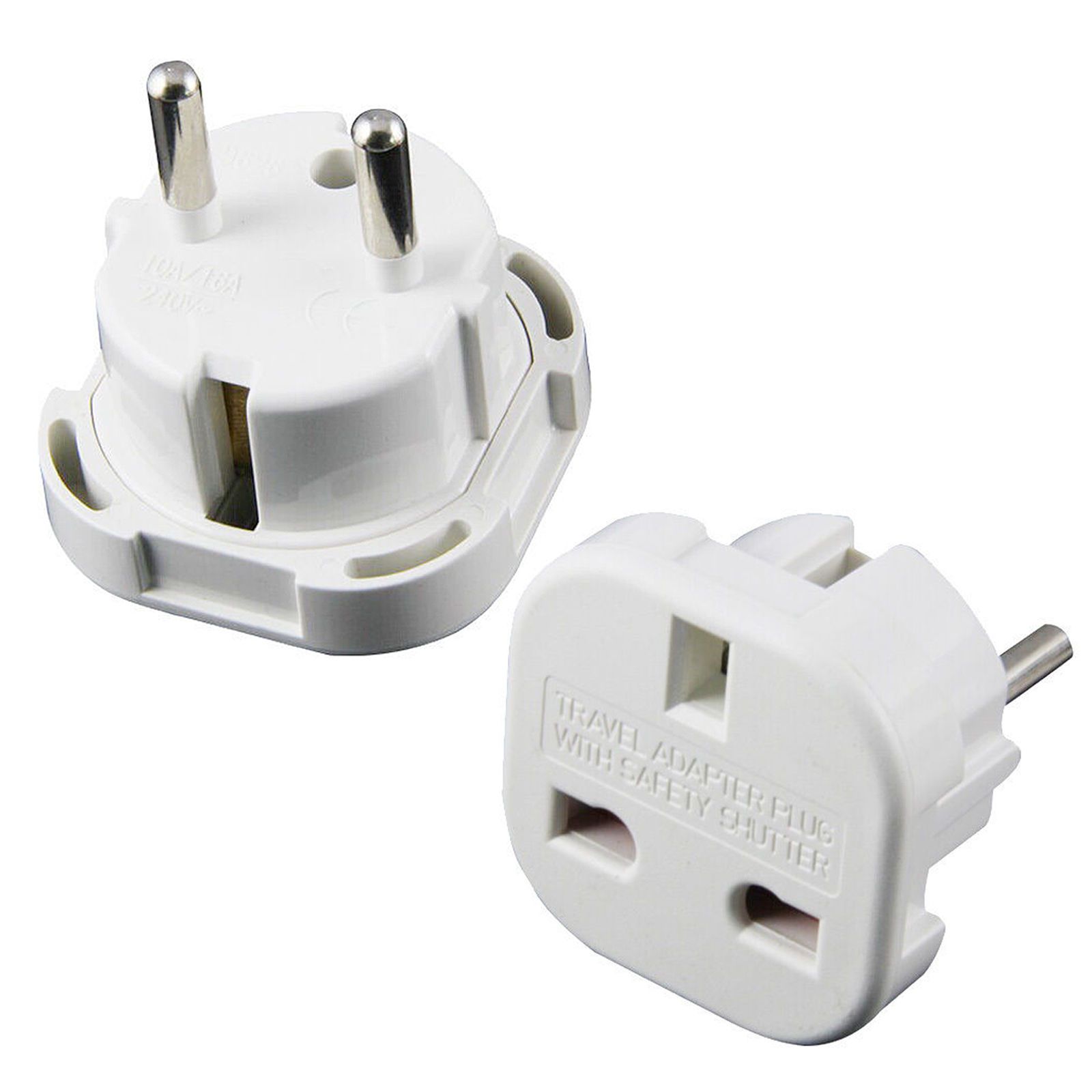 Synergy 21 S21-LED-000995 strømstik adapter Type F Type D (UK) Hvid