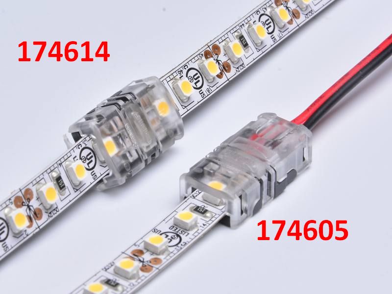 Synergy 21 LED FLEX Strip zub Easy Connect Strip to Wire 8mm