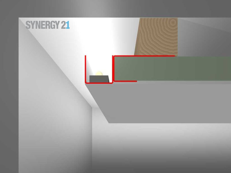 Synergy 21 S21-LED-PR00001 belysning monteringsbeslag & tilbehør Profil