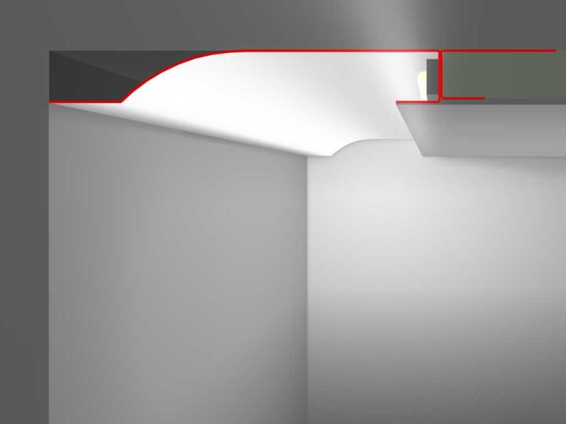 Synergy 21 S21-LED-PR00400 belysning monteringsbeslag & tilbehør Profil