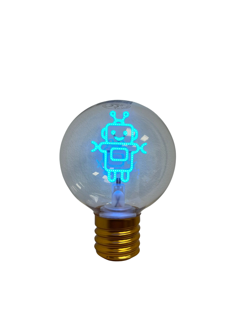 Synergy 21 LED Retrofit E40 Deko Bulb G95Robot Aufladbar