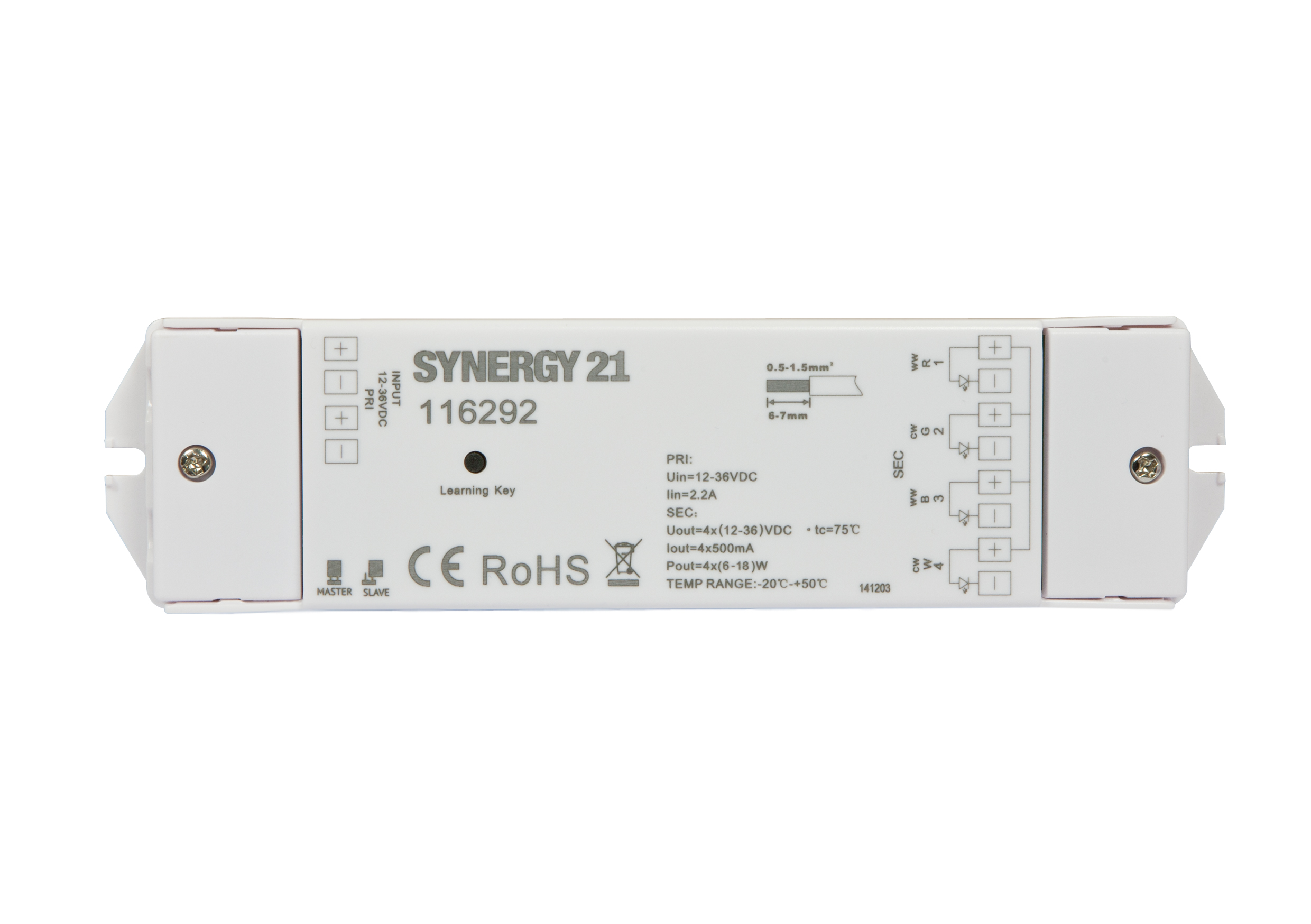 Synergy 21 S21-LED-SR000042 Lyskontakt Hvid