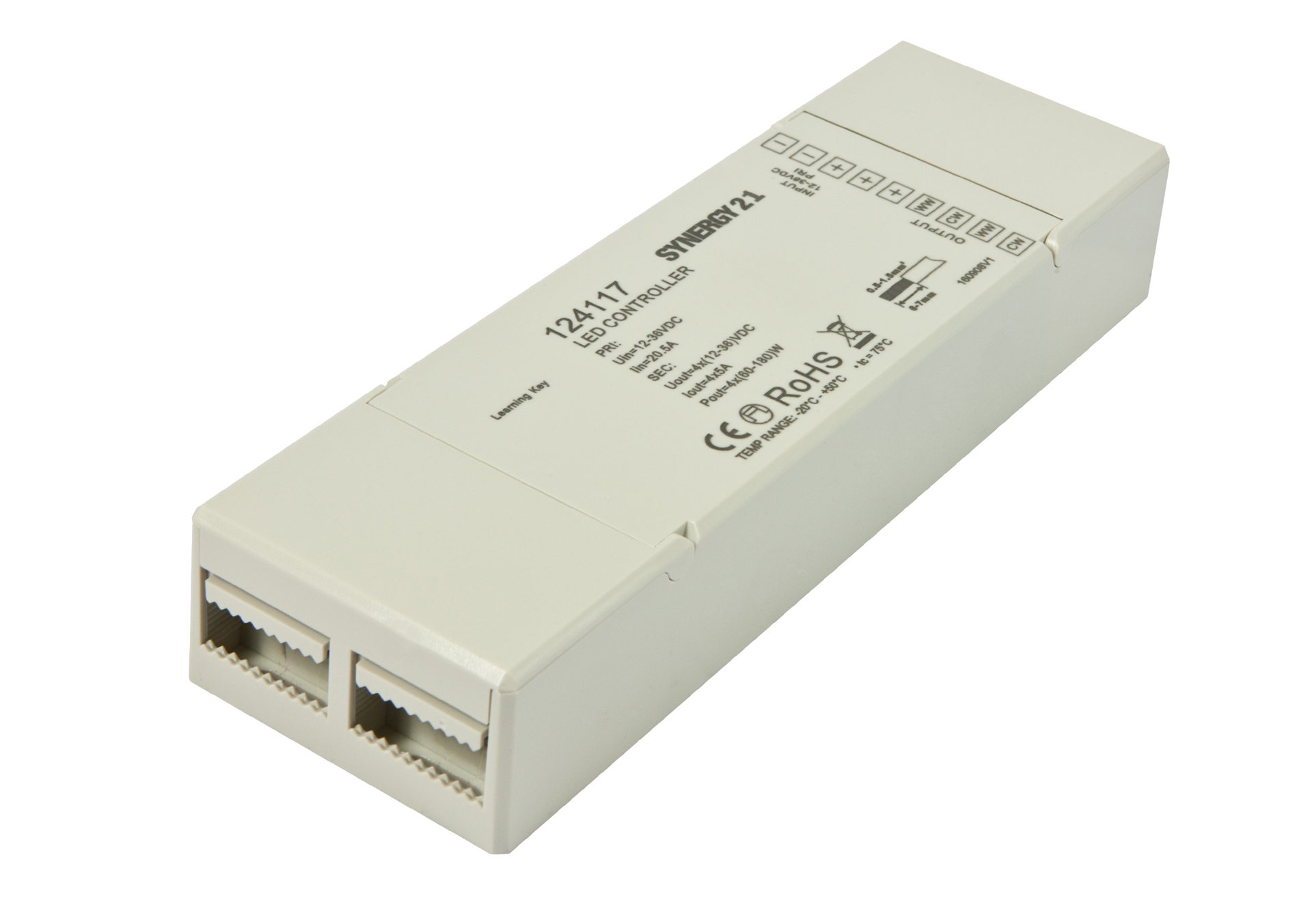Synergy 21 S21-LED-SR000071 lysdæmper Indbygget Lysdæmper & kontakt Hvid