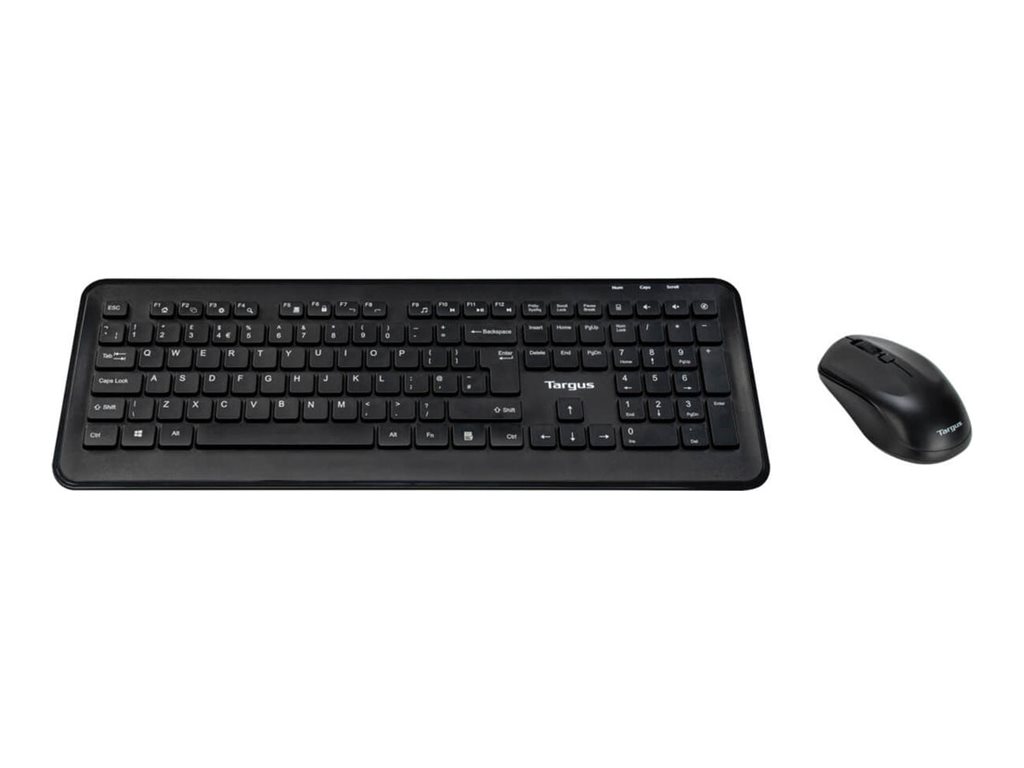 Targus AKM610NO keyboard Mouse included Universal RF Wireless QWERTY Nordic Black