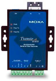 Moxa RS-232/422/485 to fiber converters