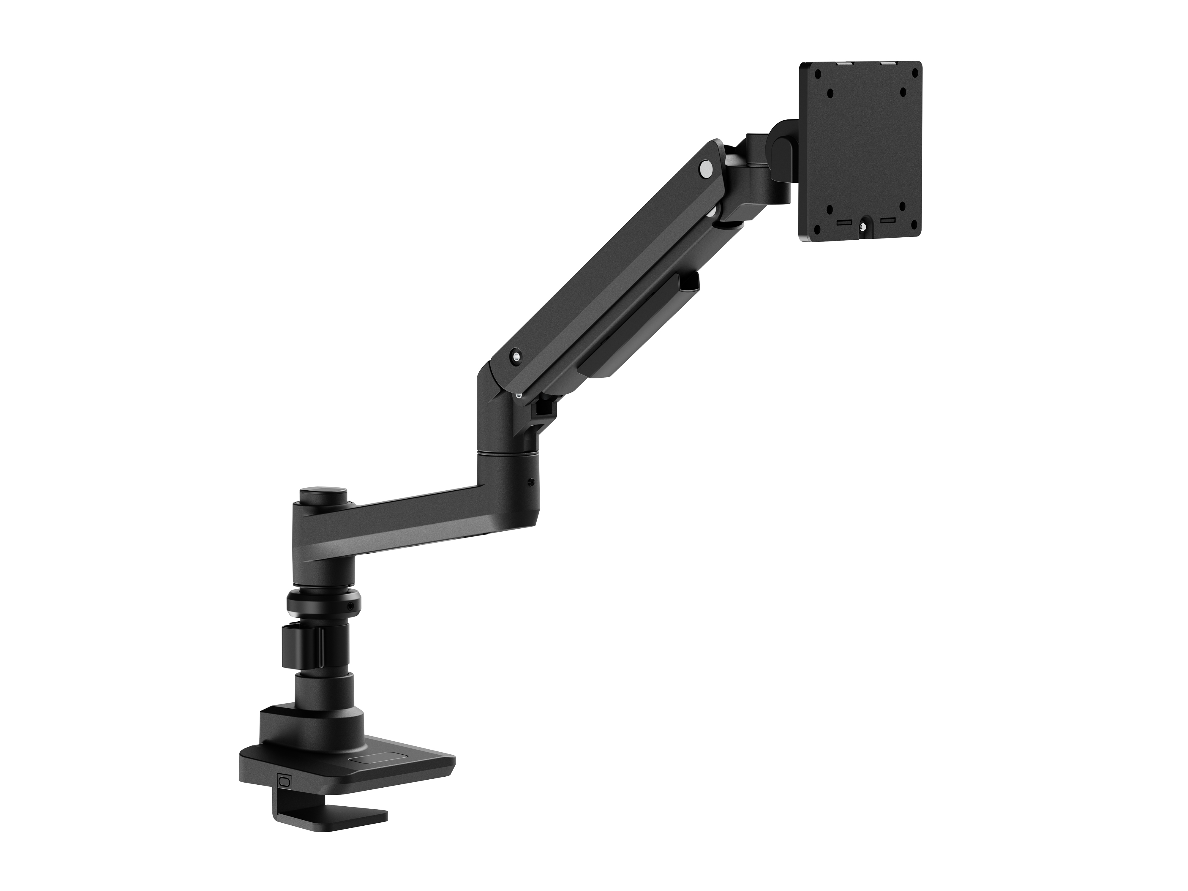M Deskmount Spring Single Black