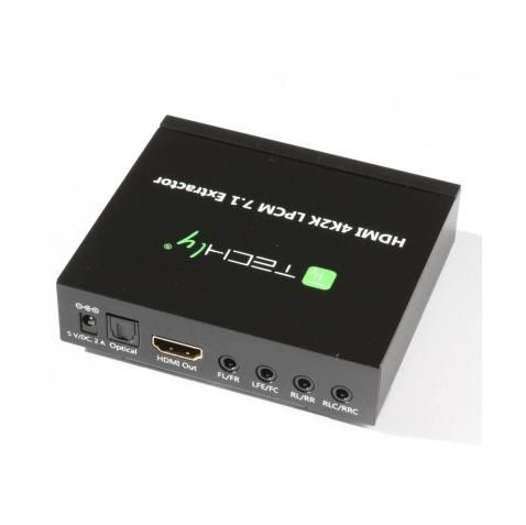 Techly Audio Extractor 7.1 LPCM HDMI 4K UHD 3D