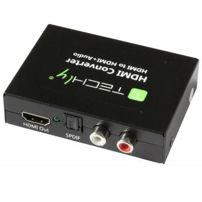 Techly Audio Extractor HDMI SPDIF + RCA R/L