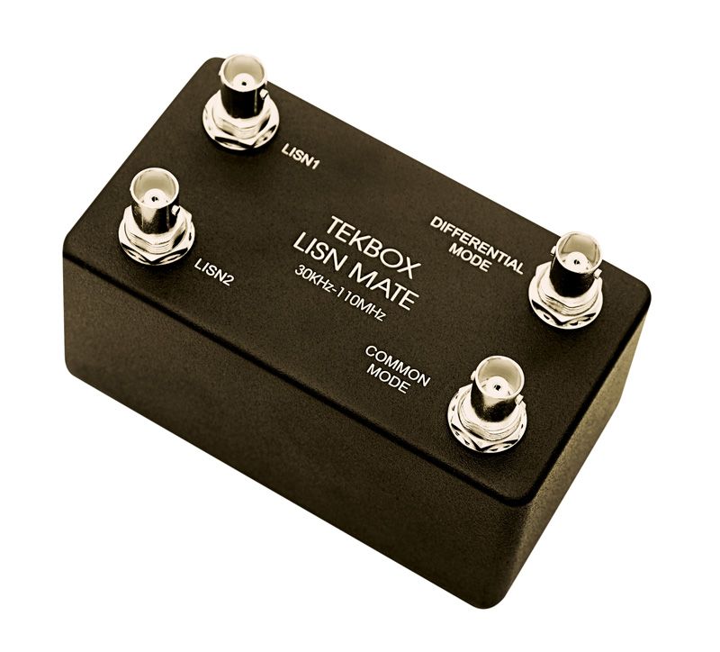 Tekbox TBLM1 / LISN-Mate for separating common mode and differential interference