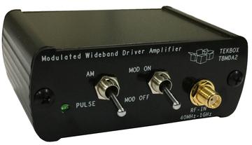 Tekbox TBMDA2 / 0.5 W power amplifier modulable, frequency range: 40 MHz..1 GHz