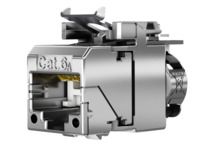 Telegärtner Module, AMJ-SL, CAT6A, TP/LSA, Snap-In, 2-Pack, (Keystone), T568A