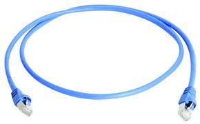 Telegärtner Patchkabel CAT6A, 7.5m, Blue, 500MHz, S-STP(S/F