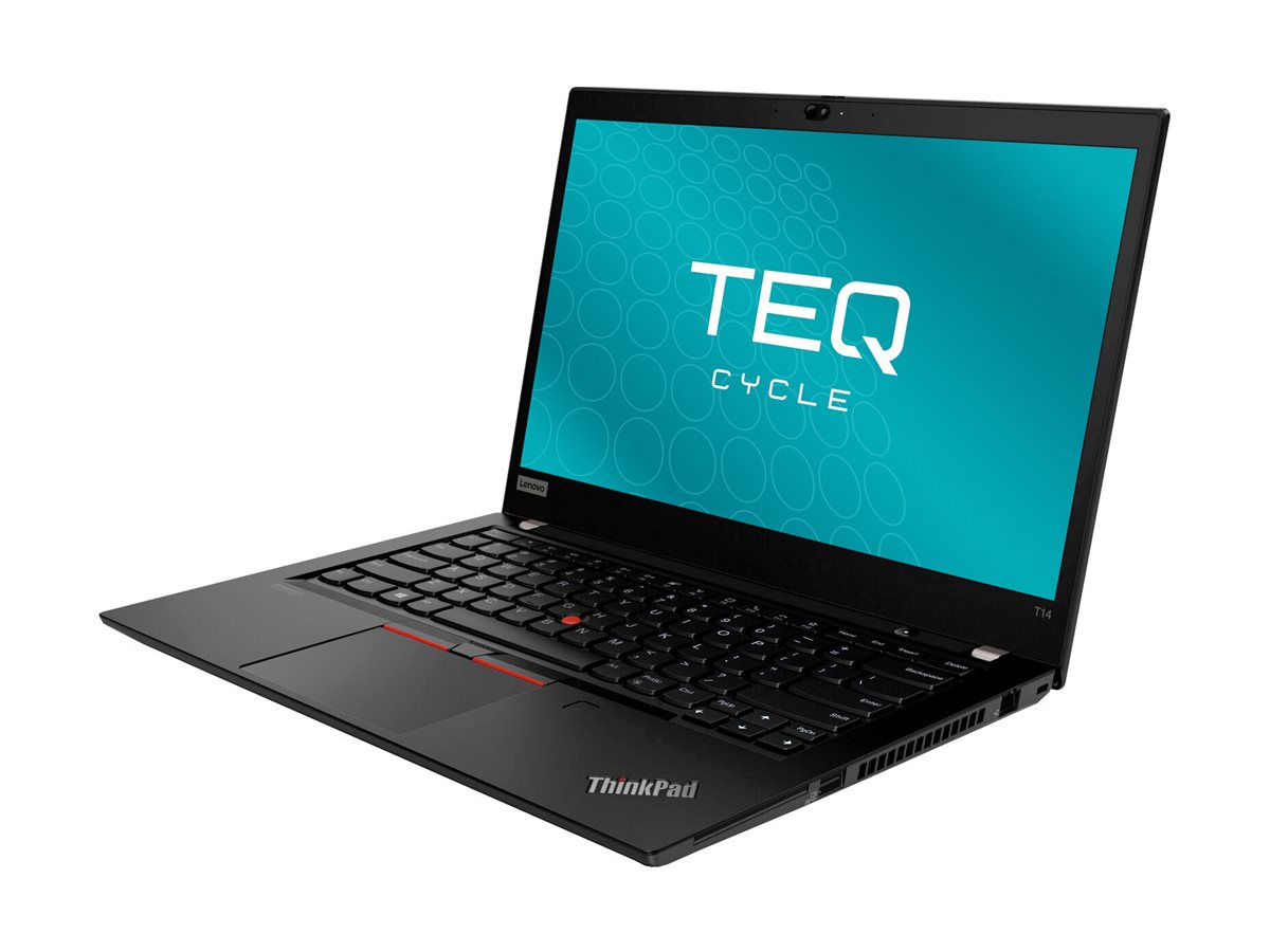 Teqcycle Lenovo Thinkpad T14 G2 Intel® Core™ i5 i5-1145G7 Laptop 35.6 cm (14") Full HD 16 GB DDR4-SDRAM 256 GB SSD Wi-Fi 6 (802.11ax) Windows 11 Pro Nordic Black