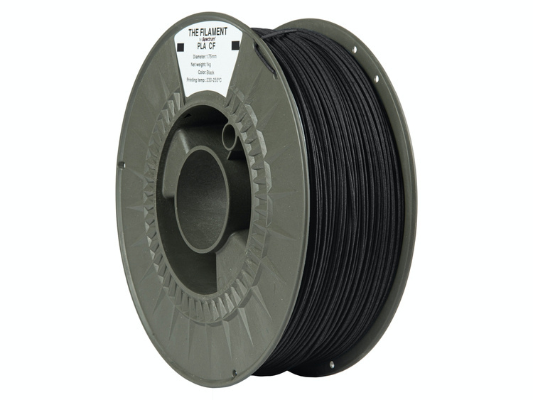 The Filament 3D filament, PLA CF, 1,75mm, 1000g, TF-24094, black