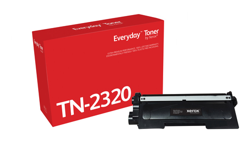 TONER BLACK CARTRIDGE EQUIVALENT TO BROTHER TN-2320