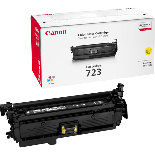 TONER CARTRIDGE 723 YELLOW F/ LBP7750CDN