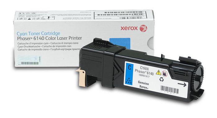 Xerox Xerox Genuine Phaser 6140 Cyan Standard Capacity Toner Cartridge - 106R01477