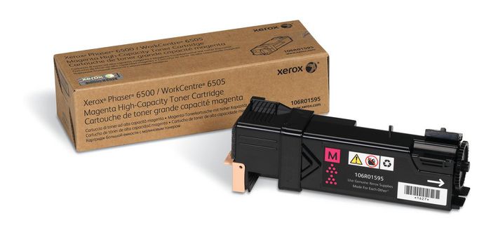 Xerox Xerox Genuine Phaser 6500 / WorkCentre 6505 Magenta Toner Cartridge - 106R01595