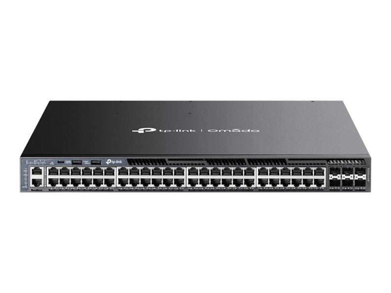 TP-Link Omada SG6654XHP V1 Switch 48-porte Gigabit Ethernet PoE+