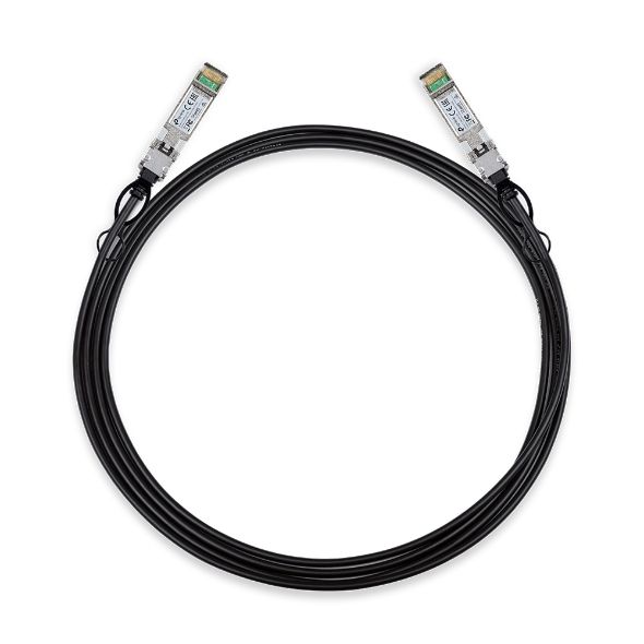 TP-Link - SM5220-3M - 3M Direct Attach SFP+ Cable for 10 Gigabit Co