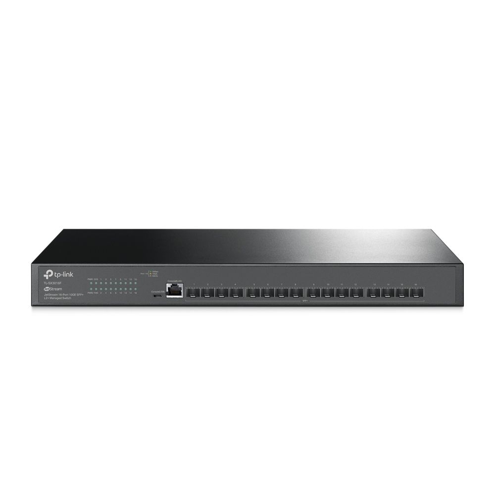 TP-Link Switch full managed Layer2+ 16 Port • 16x SFP+ • Omada • SX3016F