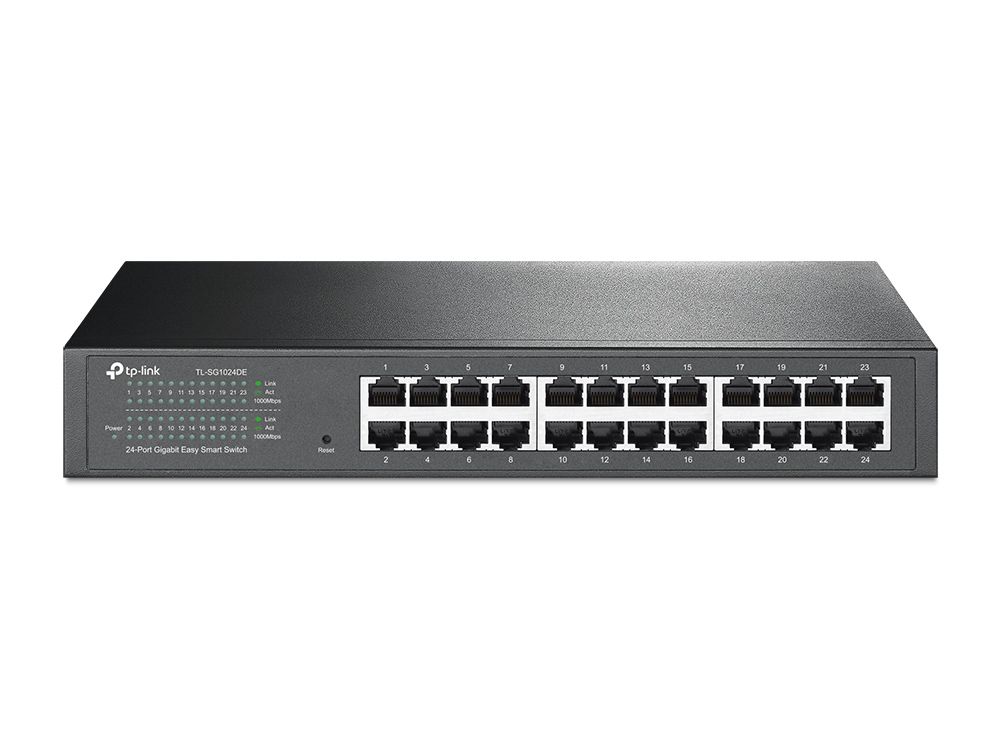 TP-Link - TL-SG1024DE - 24-Port Gigabit Easy Smart Switch PORT