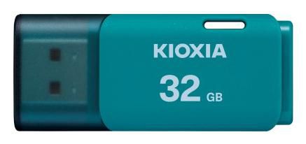KIOXIA 32GB, USB A v2.0, Cap, Light Blue