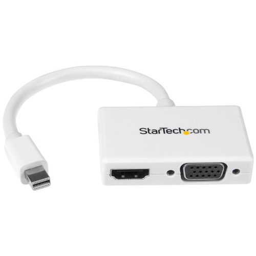 TRAVEL A/V ADAPTER: 2-IN-1 MDP TO HDMI OR VGA CONVERTER