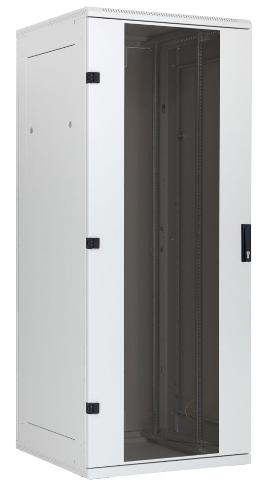 Triton 19" cabinet 37U, B800/T 800, light gray, up to 800 kg, glass door