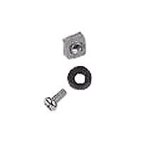 Triton 19" e.g. mounting set, 4 pieces, screws + cage nuts