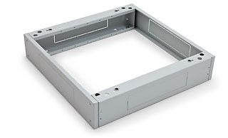 Triton 19" Schrank,zbh. Sockel, B800xT1000, Lichtgrau, bis 1900Kg, universell(ausgenommen RSX)