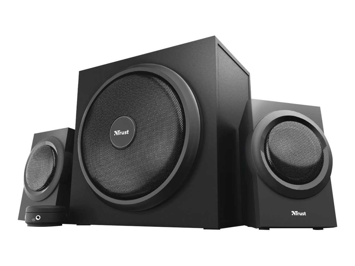 Trust Yuri speaker set 60 W Universal Black 2.1 channels 1-way 15 W