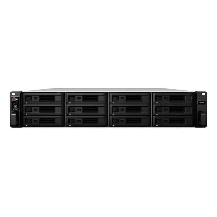 Synology UC3200, Intel Xeon D-1521, 8 GB DDR4, 12x 2./3.5" SAS, 1x 1GbE RJ-45, 1x 10GbE RJ-45, PCIe x8 3.0, 482x724x88 mm
