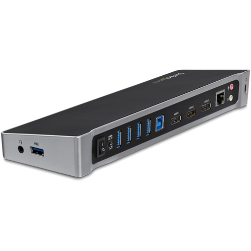UNIVERSAL TRIPLEVIDEO USB 3.0 LAPTOP DOCKING STATION WITH 4K