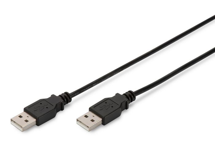 Digitus USB 2.0 connection cable, type A M/M, 5.0m, USB 2.0 conform, bl