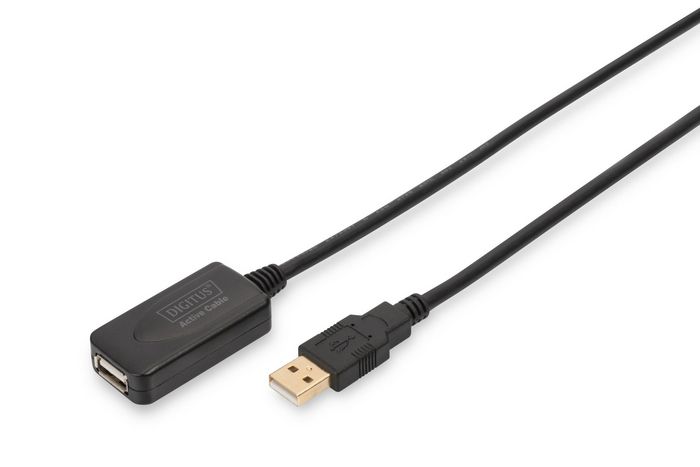 Digitus USB 2.0 Repeater cable USB A male / A female, length 5 m