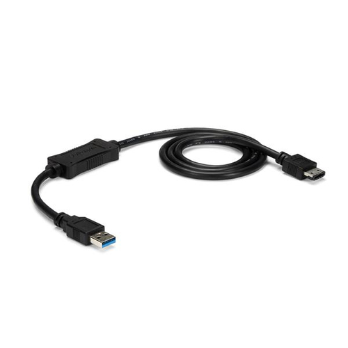 USB 3.0 TO ESATA DRIVE CABLE - 3FT ESATA TO USB ADAPTER CABLE