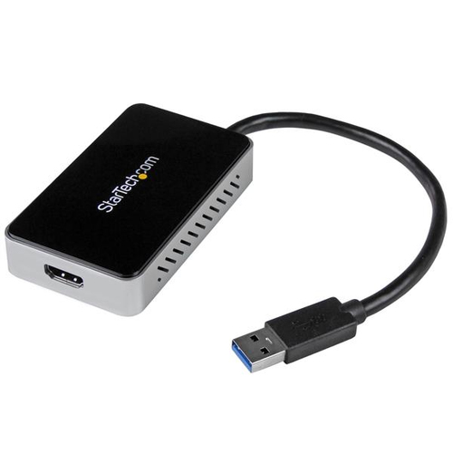 USB 3 TO HDMI EXTERNAL GRAPHICS ADAPTER WITH 1-PORT USB HUB