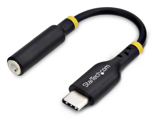 USB-C AUDIO ADAPTER TO 3.5MM TRRS HEADPHONE JACK - TYPE-C DON