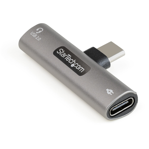 USB C AUDIO / CHARGE ADAPTER W/ USB-C AUDIO AND 60W CHARGE PORT