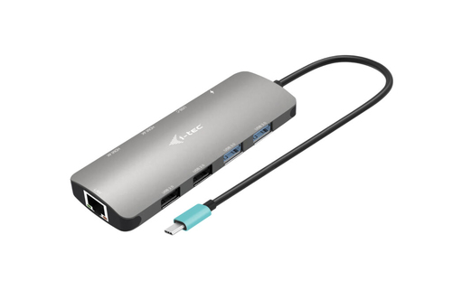 USB-C METAL NANO 2X HDMI DOCKING STATION + PD 100W