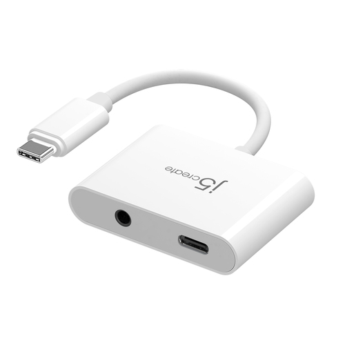 J5 Usb-C To 3.5Mm Audio Adapter With Power Delivery