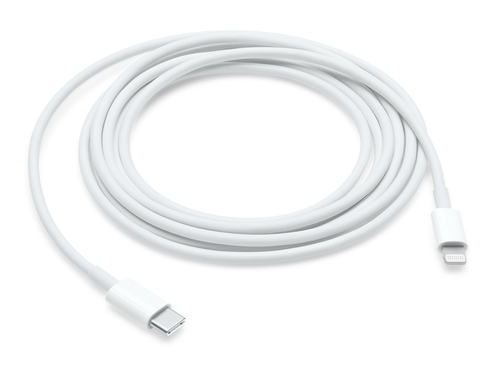 Apple Lightning-kabel 2m Hvid