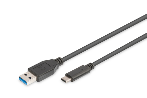 USB CABLE TYPE C TO A M/M 1.0M SUPER SPEED UL BL