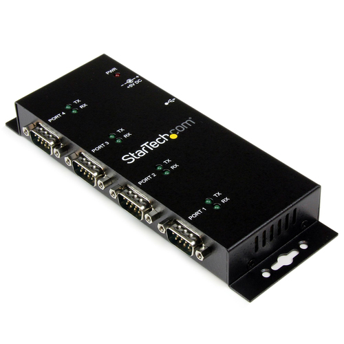 USB SERIAL HUB 4PORT USB TO DB9 RS232 SERIAL ADAPTER HUB