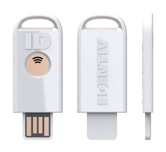 Identiv uTrust FIDO2 NFC+ Security Key, (USB-A)