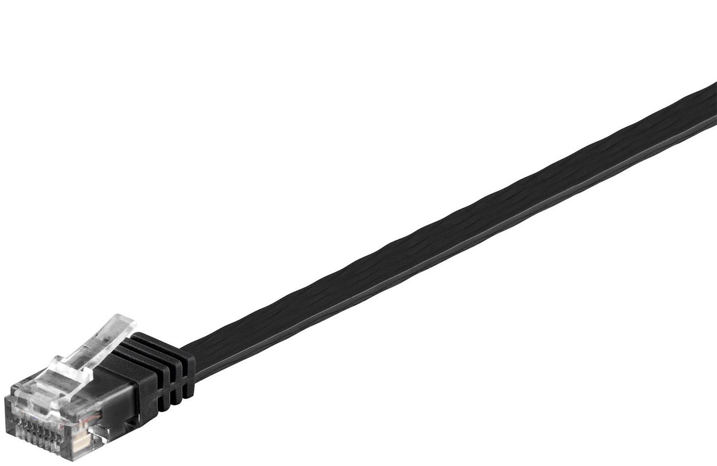 Microconnect V-UTP607S-FLAT networking cable Black 7 m Cat6 U/UTP (UTP)