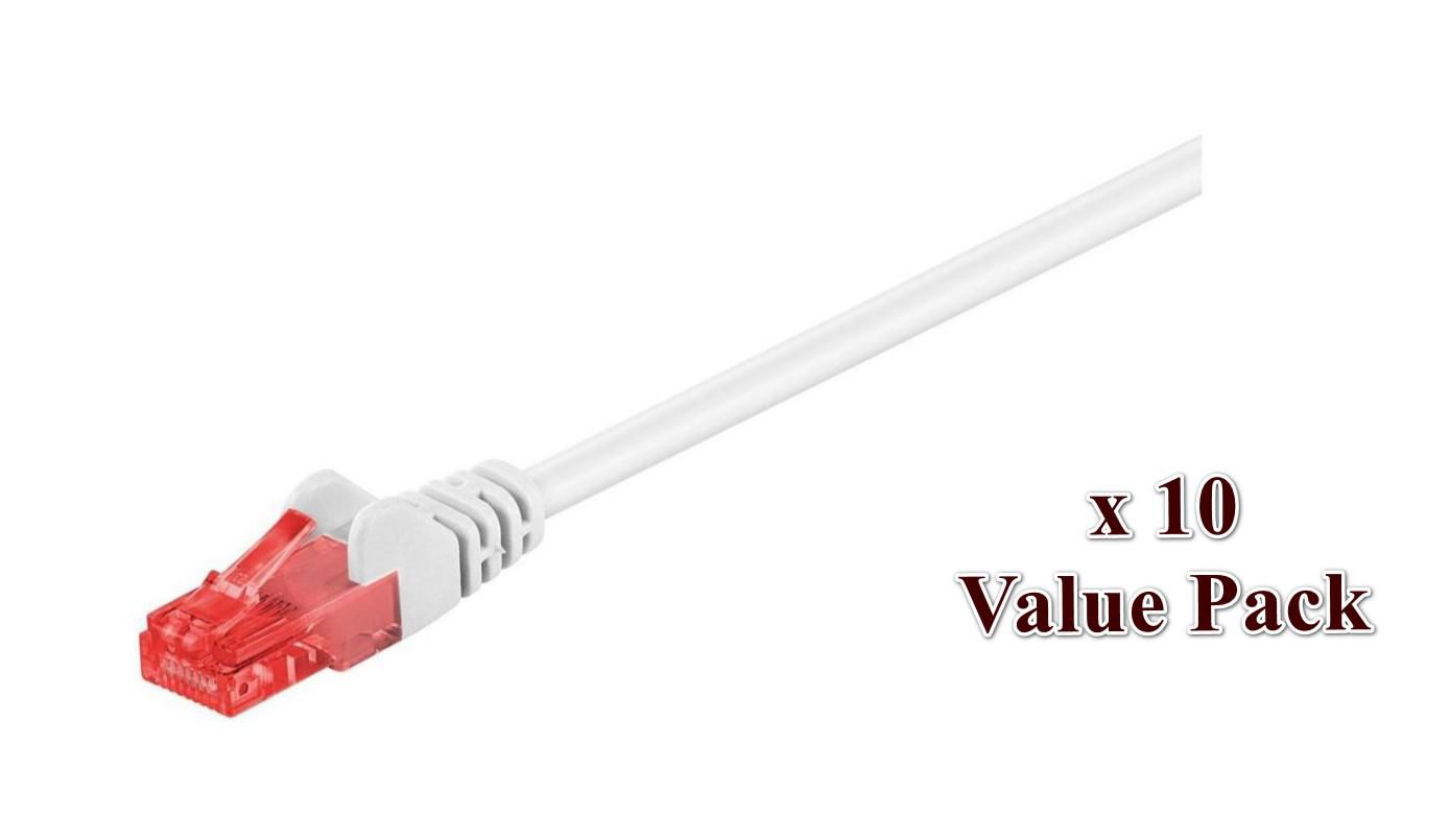 Microconnect V-UTP607WVP networking cable White 7 m Cat6 U/UTP (UTP)
