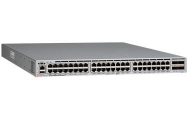 Brocade 48 x SFP+, w/o Optics, AC, Port-Side Exhaust Airflow