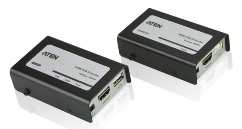 ATEN USB & HDMI Extender CAT5e/6, USB2.0 Full Speed (12Mbit/s) 1080P (40m) / 1080i (60m)